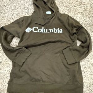 Columbia Forest Green Fleece Hoodie